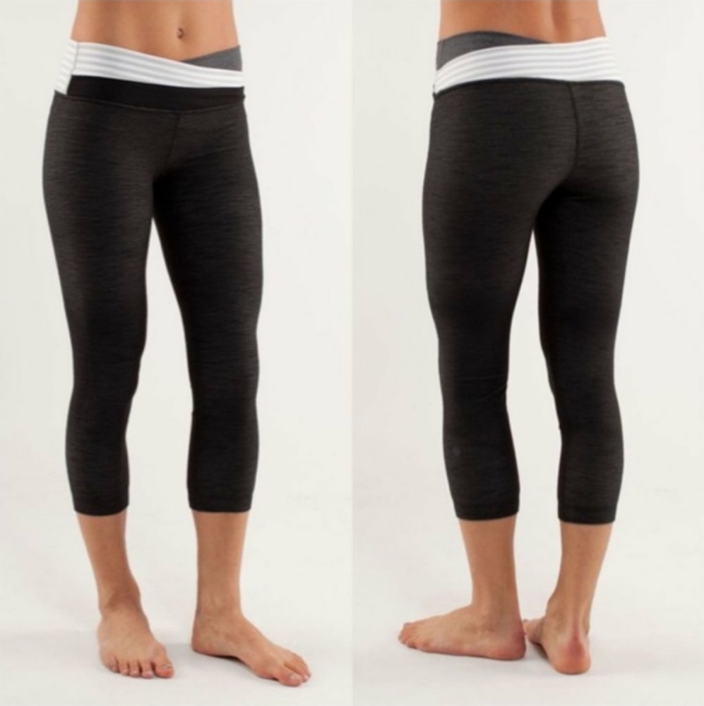 Lululemon Astro Wunder Under Crop Legging Denim